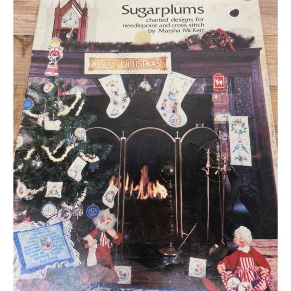 Sugarplums Charted Designs For Needlepoint & Cross Stitch By Marsha McKerr - Picture 2 of 3